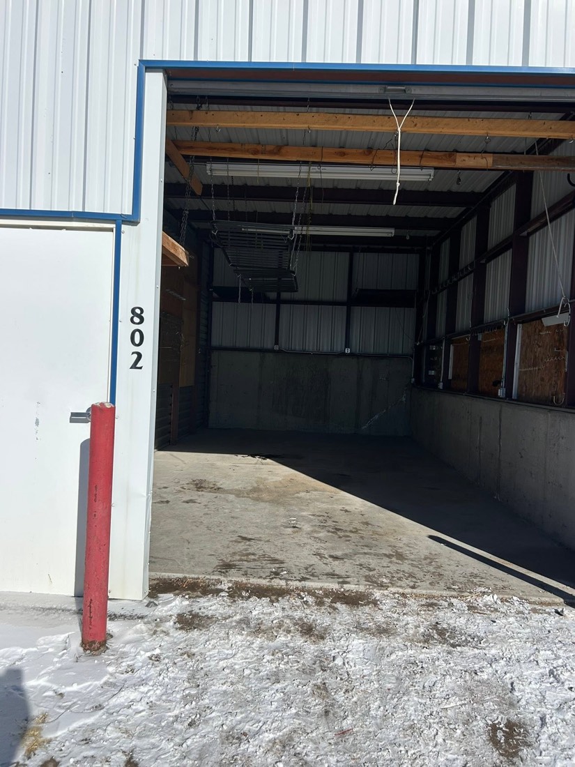 Storage unit cleared of unwanted items