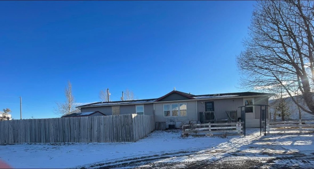 Residential structure before removal work